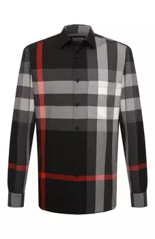 Хлопковая рубашка Burberry