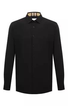 Хлопковая рубашка Burberry