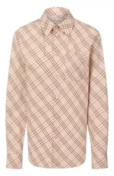 Хлопковая рубашка Burberry