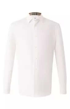 Хлопковая рубашка Burberry