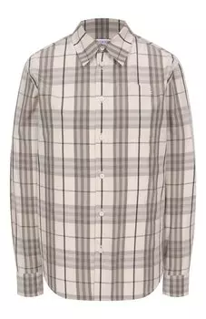 Хлопковая рубашка Burberry