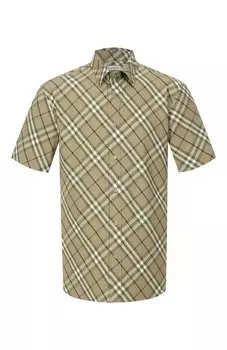 Хлопковая рубашка Burberry