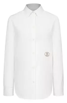 Хлопковая рубашка Burberry