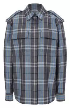 Хлопковая рубашка Burberry