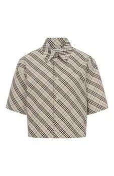 Хлопковая рубашка Burberry