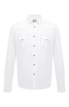 Хлопковая рубашка Canali