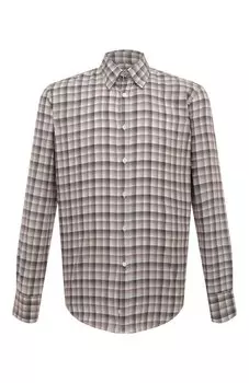 Хлопковая рубашка Canali