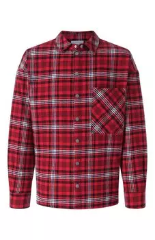 Хлопковая рубашка Diego Venturino