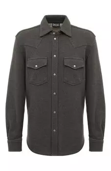 Хлопковая рубашка Diesel