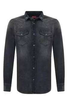 Хлопковая рубашка Diesel