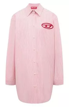 Хлопковая рубашка Diesel