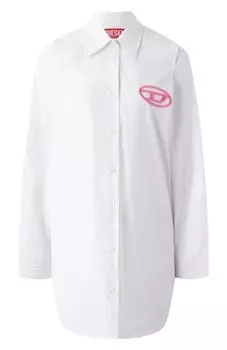 Хлопковая рубашка Diesel