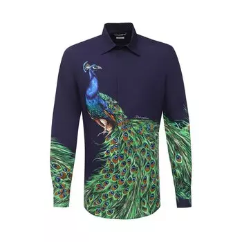 Хлопковая рубашка Dolce &amp; Gabbana