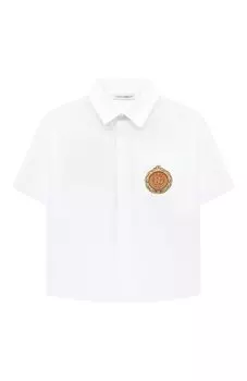 Хлопковая рубашка Dolce & Gabbana