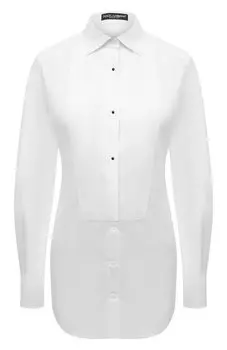 Хлопковая рубашка Dolce & Gabbana