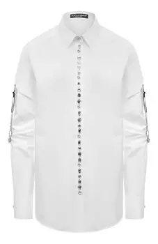 Хлопковая рубашка Dolce & Gabbana