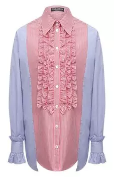 Хлопковая рубашка Dolce & Gabbana