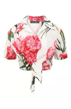 Хлопковая рубашка Dolce & Gabbana