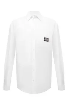 Хлопковая рубашка Dolce & Gabbana