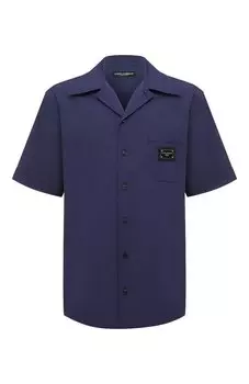 Хлопковая рубашка Dolce & Gabbana