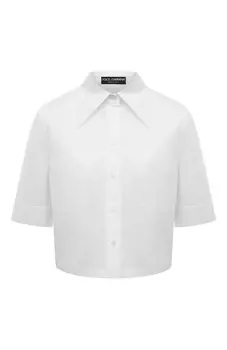 Хлопковая рубашка Dolce & Gabbana