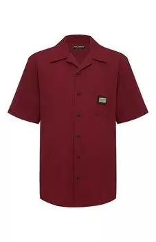 Хлопковая рубашка Dolce & Gabbana