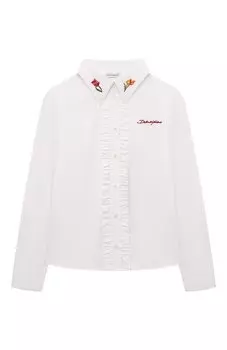 Хлопковая рубашка Dolce & Gabbana