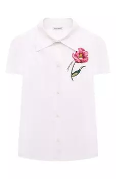 Хлопковая рубашка Dolce & Gabbana