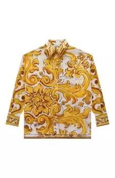 Хлопковая рубашка Dolce & Gabbana