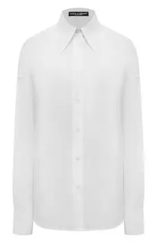 Хлопковая рубашка Dolce & Gabbana