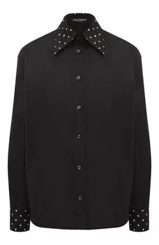 Хлопковая рубашка Dolce & Gabbana