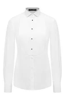 Хлопковая рубашка Dolce & Gabbana