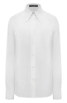 Хлопковая рубашка Dolce & Gabbana