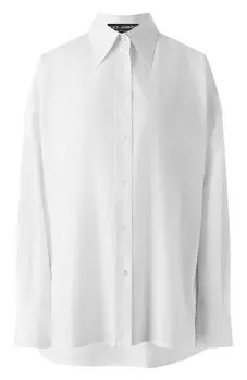 Хлопковая рубашка Dolce & Gabbana