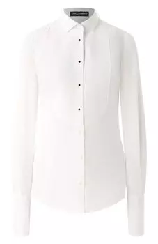 Хлопковая рубашка Dolce & Gabbana