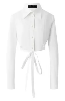 Хлопковая рубашка Dolce & Gabbana
