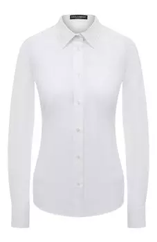 Хлопковая рубашка Dolce & Gabbana