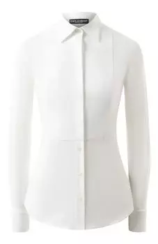 Хлопковая рубашка Dolce & Gabbana