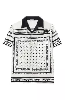 Хлопковая рубашка Dolce & Gabbana