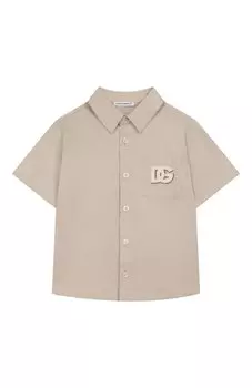 Хлопковая рубашка Dolce & Gabbana