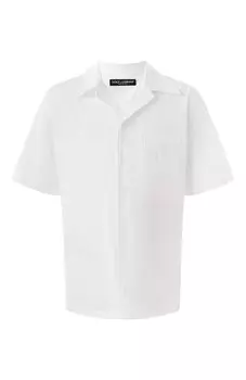 Хлопковая рубашка Dolce & Gabbana