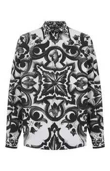 Хлопковая рубашка Dolce & Gabbana