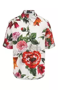 Хлопковая рубашка Dolce & Gabbana