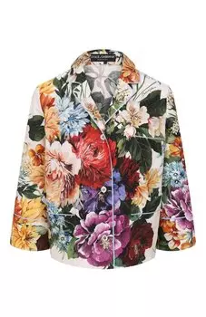 Хлопковая рубашка Dolce & Gabbana