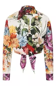 Хлопковая рубашка Dolce & Gabbana
