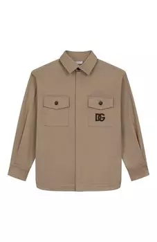 Хлопковая рубашка Dolce & Gabbana