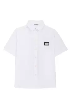 Хлопковая рубашка Dolce & Gabbana