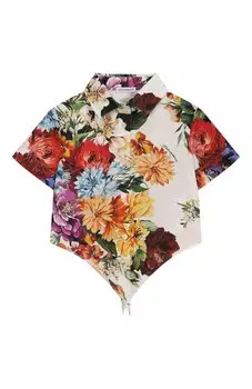 Хлопковая рубашка Dolce & Gabbana