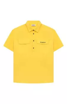 Хлопковая рубашка Dondup Kids