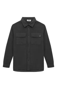 Хлопковая рубашка Dondup Kids